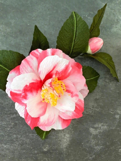 纸艺花，艺术家 Suzonne Stirling