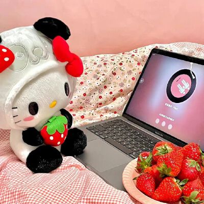hellokitty背景图