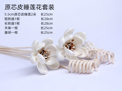 无火香薰扩香干花 香氛藤条 挥发工具 扩香棒花 散香配件香薰棒