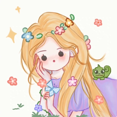 豆豆眼 迪士尼公主
插画师:一只橘猫白
