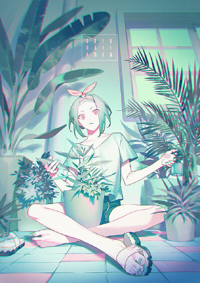 薄荷绿