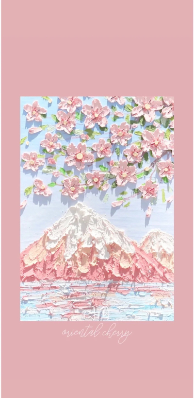 油画棒 粉色系
画师：周围