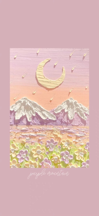 油画棒 紫色系
画师：周围