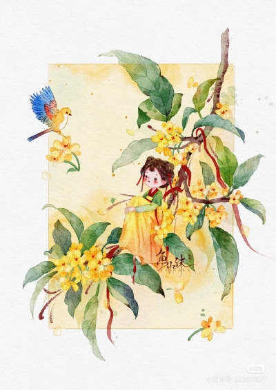 飘飘小插画