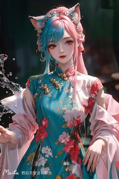 旗袍混搭