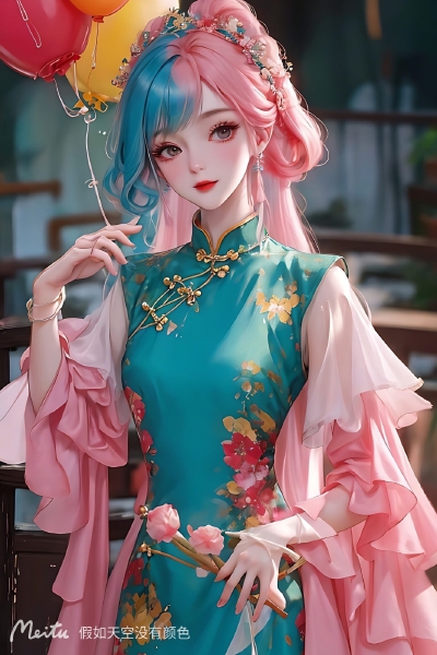 旗袍混搭