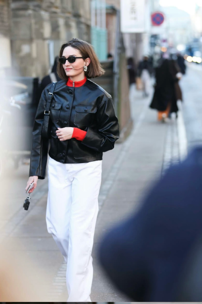 欧美街拍 模特街拍 street style