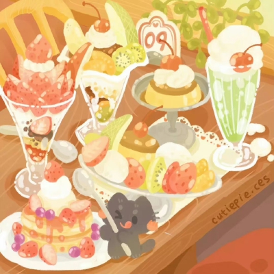 你们是几点刷到的
画师：cutiepie_ces