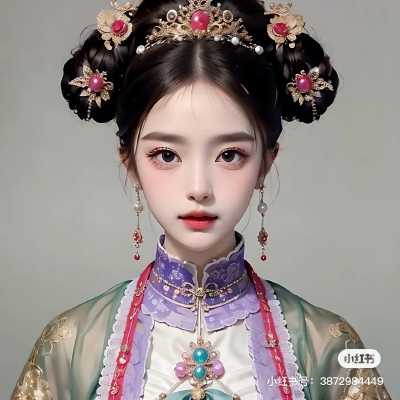 清朝美人