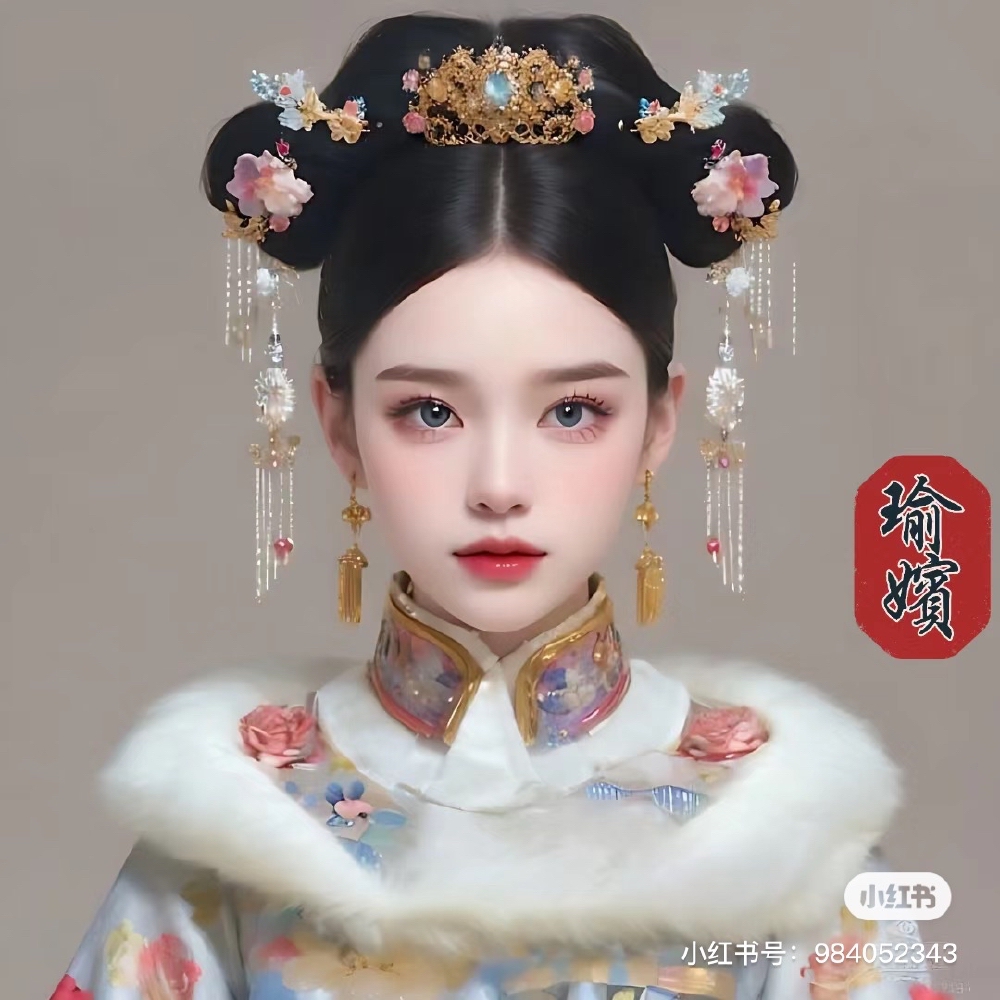 清朝美人