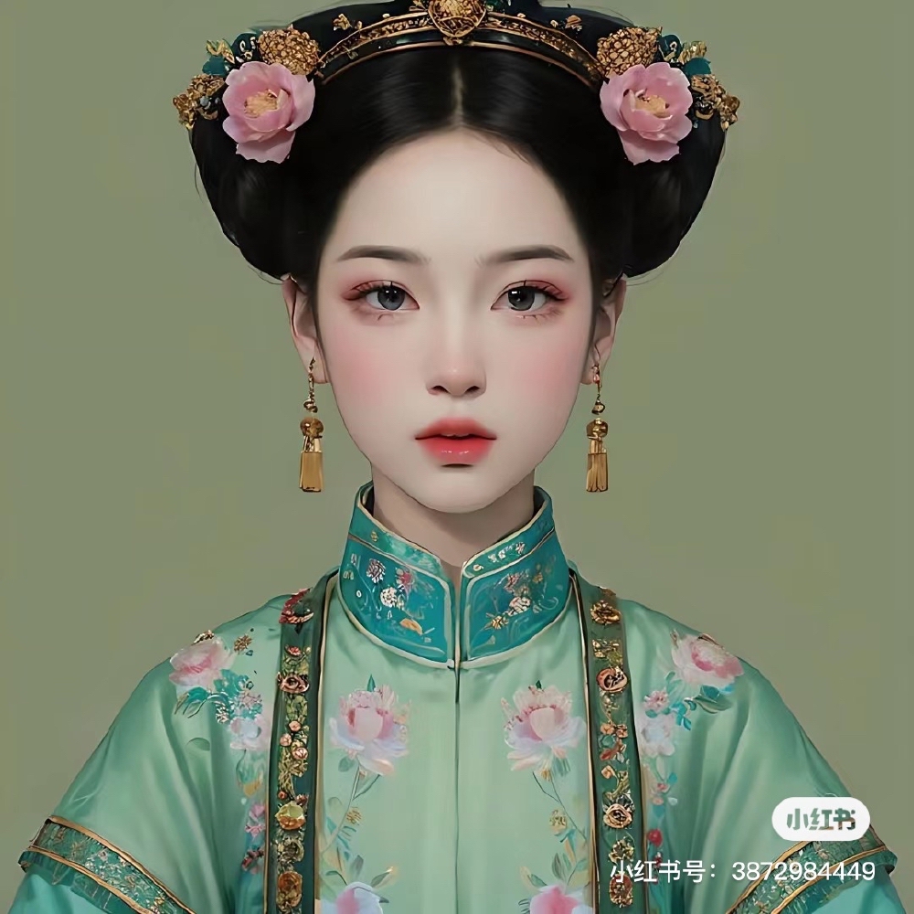 清朝美人