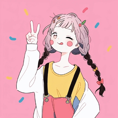 卡通动漫女头