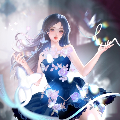 画师茶蛋，公开图，太美啦