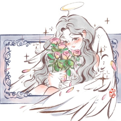 插画女生头像
小红书@旋转小火郭