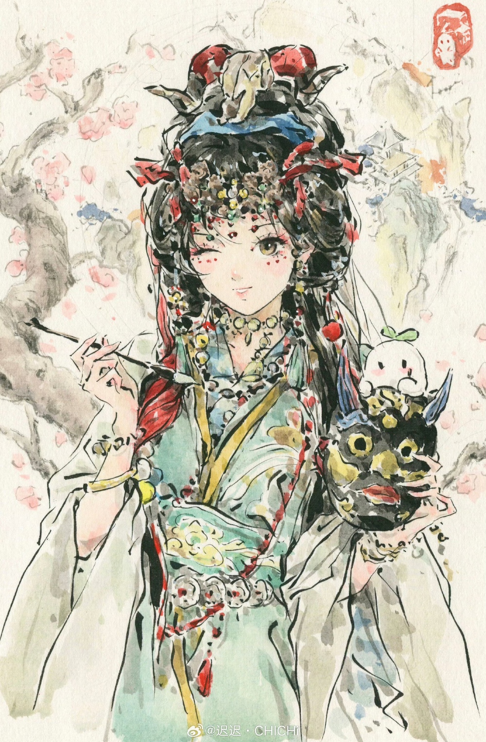 画师：迟迟CHICHi（vb）