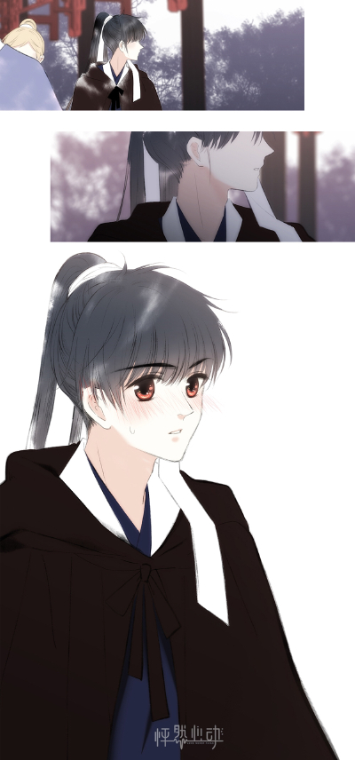 年少总是多情诗：杏花微雨醉，花朝故人归。