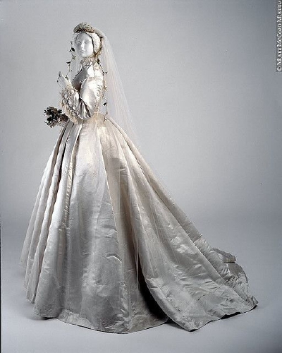 Wedding dress (1866)