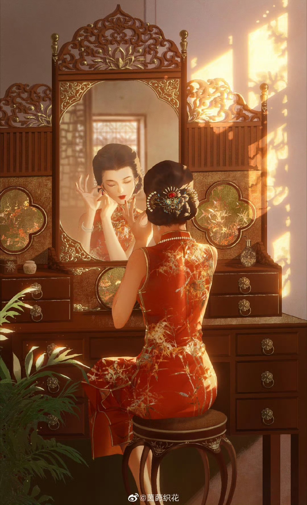 画师：茵莳织花
#插画分享#