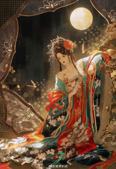 画师：茵莳织花
#插画分享#