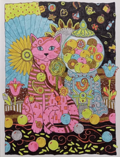 涂色