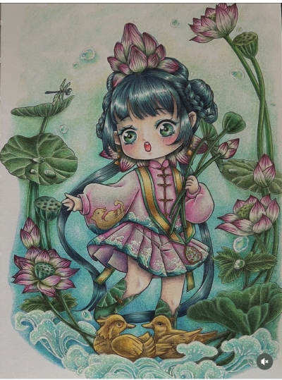 涂色