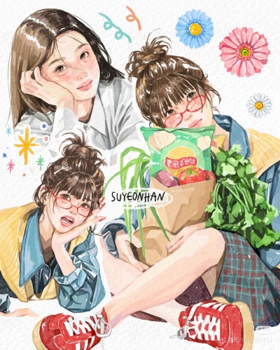●插画家：수연한
●Instagram：suyeonhannn