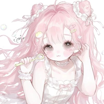 手绘动漫女头