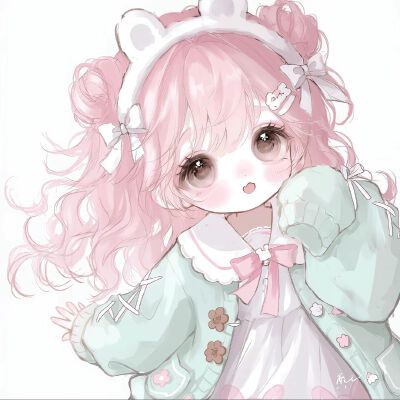 手绘动漫女头