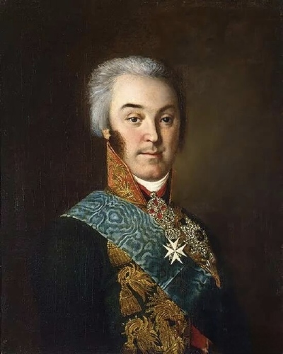 尼古拉·阿尔古诺夫 《尼古拉·舍列梅捷夫伯爵肖像》 1800年代 85×68厘米 布面油画 