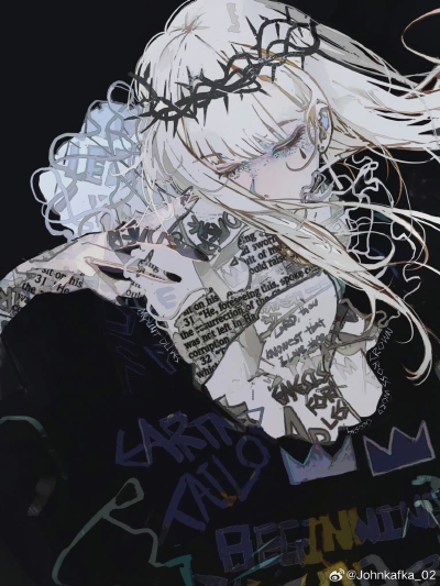 人物插画绘画线稿黑白手绘头像素描临摹细节几何素材风格个性
@johnkafka_02