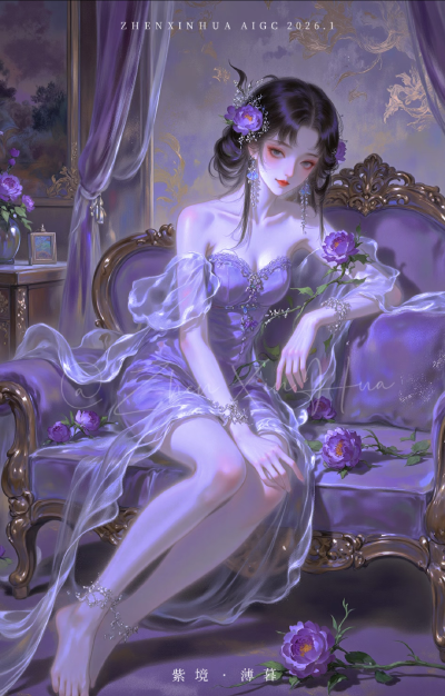【长相思】“桥如虹，水如空。一叶飘然烟雨中。”