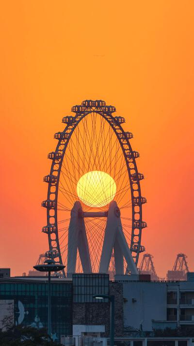 落日余晖