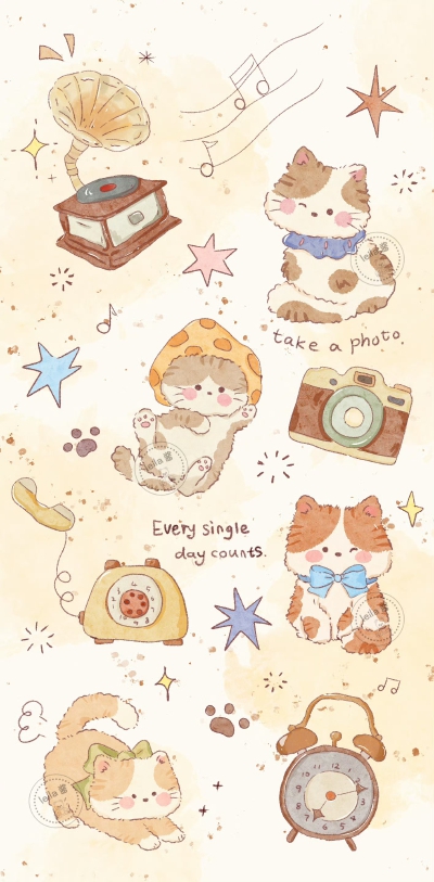 猫咪壁纸套图