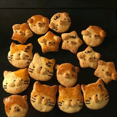 饼干背景图