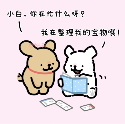 线条小狗
