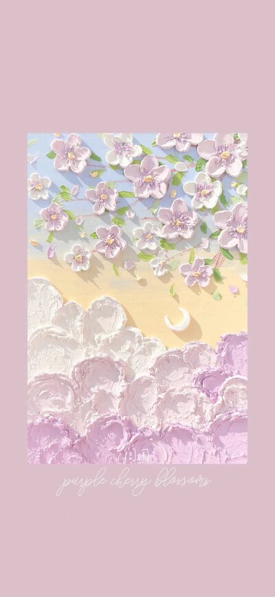 油画风春日壁纸
原画师：嘿呀喝呀
