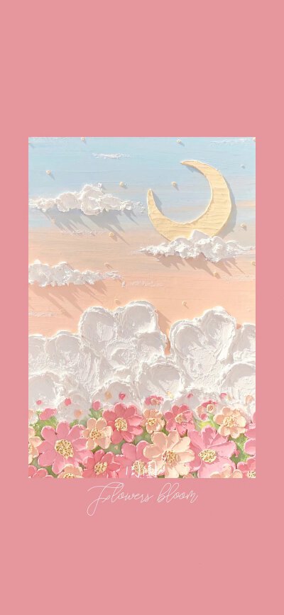 油画风春日壁纸
原画师：嘿呀喝呀