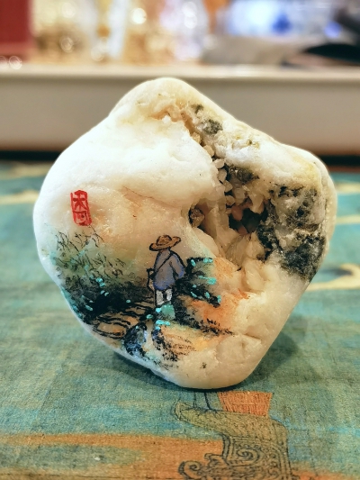 木可石头画
