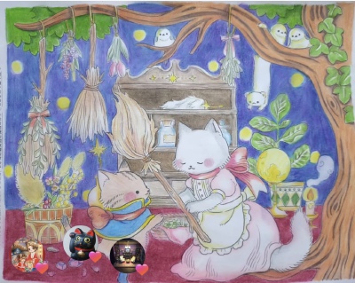 涂色