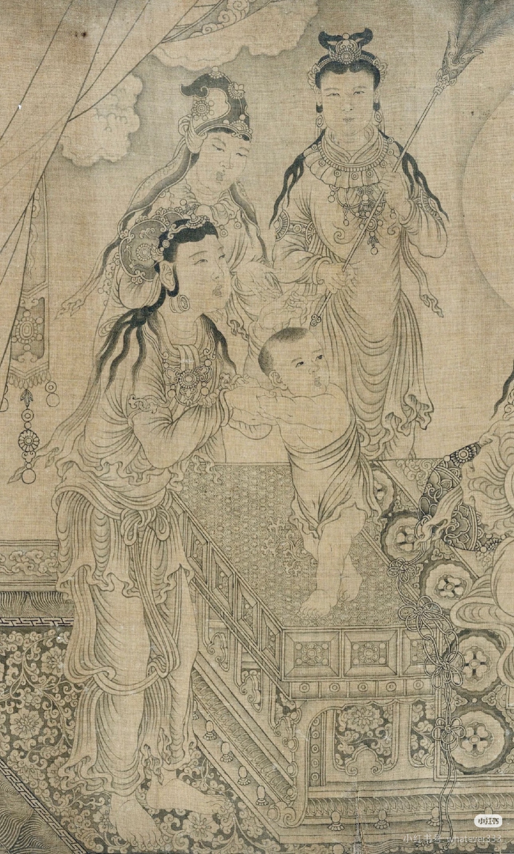 卷发古代的
