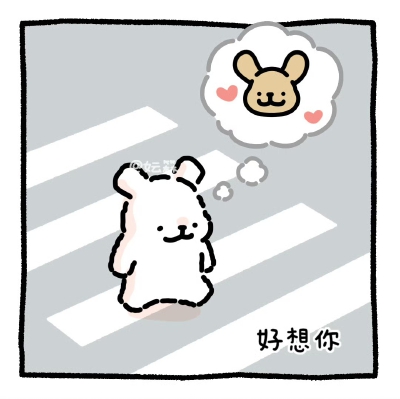 线条小狗