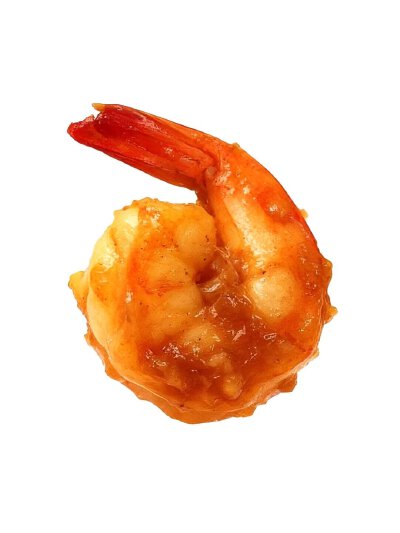 虾类食物白底头像