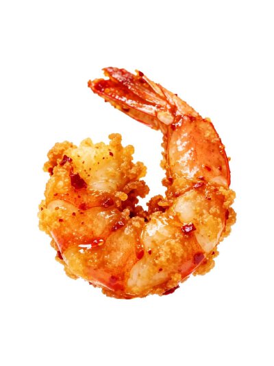虾类食物白底头像