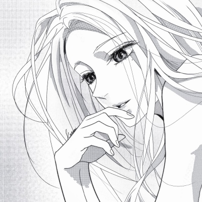 黑白漫画/女生头像