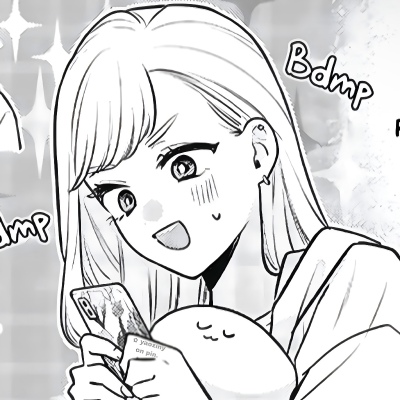 黑白漫画/女生头像