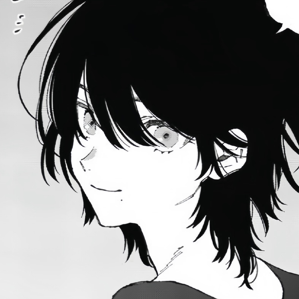 黑白漫画/女生头像