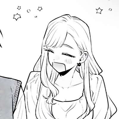 黑白漫画/女生头像