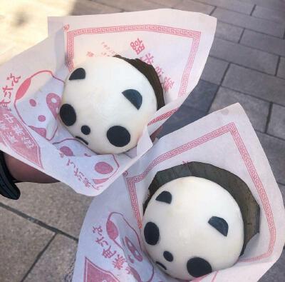 小熊猫甜品食物