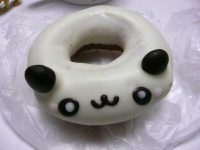 小熊猫甜品食物