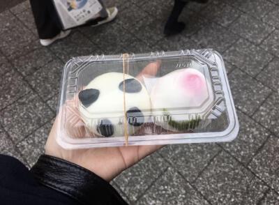 小熊猫甜品食物